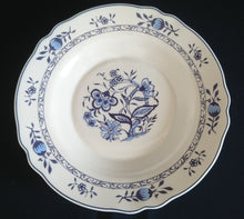 Lade das Bild in den Galerie-Viewer, SUPPENTELLER - Acrylglas, Zwiebelmuster Gewellter Rand Relief Motiv Dekor