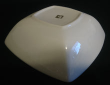 Lade das Bild in den Galerie-Viewer, SALAT~ BEILAGENSCHALE - Porzellan, Flora Orchideenblume Blüte Knospen Motiv Dekor