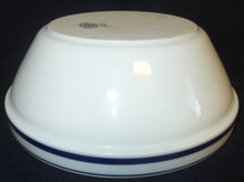 Lade das Bild in den Galerie-Viewer, FRÜHSTÜCKS MÜSLISCHALE - Porzellan, Breiter Schmaler Dünner Linien Motiv Dekor (BC) (G)