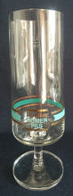 Lade das Bild in den Galerie-Viewer, PILS GETRÄNKEGLAS - Hartglas, Linien Streifen Binding Römer Pils Aufschrift Motiv Dekor