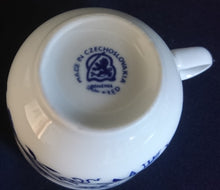 Lade das Bild in den Galerie-Viewer, 2er Set ESPRESSO~ KAFFEETASSE - Porzellan Inglazed, Traditionelles Zwiebelmuster Motiv Dekor