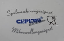 Lade das Bild in den Galerie-Viewer, KAFFEETASSE - Keramik / Steingut, Sterne Punkte Fröhliche Weihnachten Aufschrift Motiv Dekor