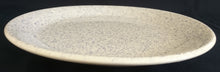 Lade das Bild in den Galerie-Viewer, 2er Set SPEISETELLER - Keramik / Steingut, Gesprenkeltes Punkte Tupfen Motiv Dekor