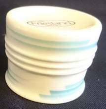 Lade das Bild in den Galerie-Viewer, 2er Set EIERBECHER "Friesland" - Porzellan, Abstraktes Geometrisches Linien Dekor