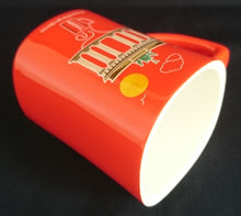 Lade das Bild in den Galerie-Viewer, 2er Set THERMO KAFFEETASSEN - Porzellan, Twitter #GoodMorningBerlin & #GoodMorningLondon Nescafe Aufschrift Brandenburger Tor & Big Ben Tower Bridge Motiv Dekor