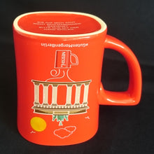 Lade das Bild in den Galerie-Viewer, THERMO KAFFEETASSE - Porzellan, Twitter #GoodMorningBerlin Nescafe Aufschrift Brandenburger Tor Motiv Dekor