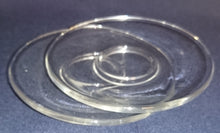 Lade das Bild in den Galerie-Viewer, MOCCA UNTERTASSE - Hartglas, Einfärbiges Klares Moderne Form Motiv Dekor