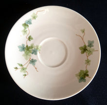 Lade das Bild in den Galerie-Viewer, 2er KAFFEEGEDECK - Porzellan, Flora Blatt Blätter Ranken Efeu Motiv Dekor (BC)