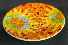 Lade das Bild in den Galerie-Viewer, 2er Set 2er ESPRESSOGEDECKE - Porzellan, Abstrakt Geometrisch Diamanten Glas Splitter Motiv Dekor