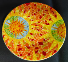 Lade das Bild in den Galerie-Viewer, 2er Set 2er ESPRESSOGEDECKE - Porzellan, Abstrakt Geometrisch Diamanten Glas Splitter Motiv Dekor