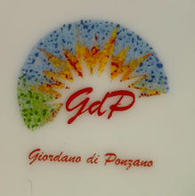 Lade das Bild in den Galerie-Viewer, 2er Set 2er ESPRESSOGEDECKE - Porzellan, Abstrakt Geometrisch Diamanten Glas Splitter Motiv Dekor