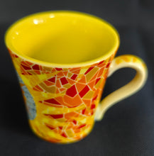 Lade das Bild in den Galerie-Viewer, 2er ESPRESSOGEDECK - Porzellan, Abstrakt Geometrisch Diamanten Glas Splitter Motiv Dekor