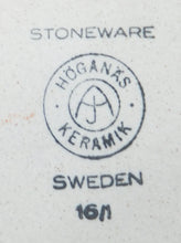 Lade das Bild in den Galerie-Viewer, 2er Set SUPPENTERRINEN ~TOPF & UNTERTELLER - Keramik / Steingut, Waagerechter Breiter & Schmaler Streifen Linien Motiv Dekor