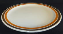 Lade das Bild in den Galerie-Viewer, DESSERTTELLER - Porzellan, Randlinien Doppelt Motiv Dekor (BC)