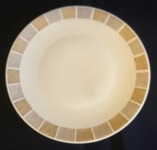 Lade das Bild in den Galerie-Viewer, 2er Set DESSERTTELLER - Porzellan, Geometrisch Kachel Quadrat Viereck Linien Muster Motiv Dekor