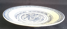 Lade das Bild in den Galerie-Viewer, SUPPENTASSEN UNTERTELLER - Porzellan, Chinesisches Abstraktes Rand Linien Drachen Punkte Relief Motiv Dekor