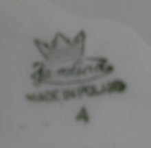 Lade das Bild in den Galerie-Viewer, 2er Set 3er KAFFEEGEDECK - Porzellan, Goldrand Perlmut Abstrakt Batik Motiv Dekor