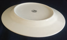 Lade das Bild in den Galerie-Viewer, DESSERTTELLER - Porzellan, Doppelter Linien Rand Flora Wildblumen Blüten Motiv Dekor