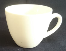 Lade das Bild in den Galerie-Viewer, 2er MOCCA KAFFEEGEDECK - Porzellan, Einfärbiges Gastronomisches Motiv Dekor