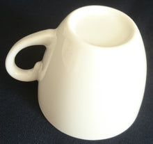 Lade das Bild in den Galerie-Viewer, 2er Set 2er MOCCA KAFFEEGEDECK - Porzellan, Einfärbiges Gastronomisches Motiv Dekor