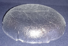 Lade das Bild in den Galerie-Viewer, 2er Set DESSERTSCHALEN - Hartglas, Geschliffenes Adriges Geäst Blatt Motiv Dekor