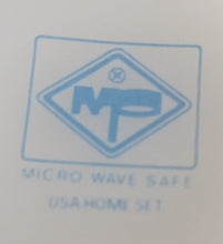 Lade das Bild in den Galerie-Viewer, 2er TEEGEDECK "USA Home Set" - Acrylglas, Abstrakt Wolken Schleier Batik Zeichen Symbol Motiv Dekor