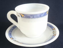 Lade das Bild in den Galerie-Viewer, TEETASSE "USA Home Set" - Acrylglas, Abstrakt Wolken Schleier Batik Zeichen Symbol Motiv Dekor