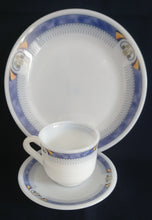 Lade das Bild in den Galerie-Viewer, DESSERTTELLER "USA Home Set" - Acrylglas, Abstrakt Wolken Schleier Batik Zeichen Symbol Motiv Dekor