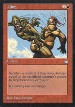 Lade das Bild in den Galerie-Viewer, FLING, Magic -The Gathering-, Ausgabe / Set / Serie Felsenburg (Stronghold) 1998