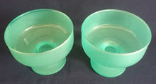 Lade das Bild in den Galerie-Viewer, EISBECHER ~SCHALE - Hartglas, Partyfarbende Moderne Einfärbiges Motiv Dekor (Grün)