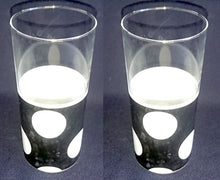 Lade das Bild in den Galerie-Viewer, LONGDRINK~ GETRÄNKEGLAS - Hartglas, Kreise Punkte Motiv Dekor