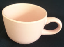 Lade das Bild in den Galerie-Viewer, 2er Set KAFFEETASSEN - Keramik / Steingut, Modernes Rosa Einfärbiges Motiv Dekor