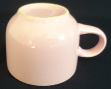 Lade das Bild in den Galerie-Viewer, 2er Set KAFFEETASSEN - Keramik / Steingut, Modernes Rosa Einfärbiges Motiv Dekor