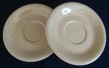 Lade das Bild in den Galerie-Viewer, 2er KAFFEEGEDECK - Keramik / Steingut, Modernes Gelb Einfärbiges Motiv Dekor