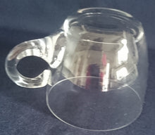 Lade das Bild in den Galerie-Viewer, 2er Set BOWLETASSEN - Hartglas, Einfärbiges Klares Modernes Motiv Form