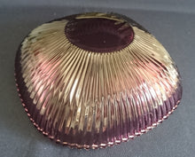 Lade das Bild in den Galerie-Viewer, 3er Set BEILAGENSCHÜSSELN - Hartglas, Linien Wölbungen Relief Motiv Dekor