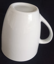 Lade das Bild in den Galerie-Viewer, 2er Set KAFFEETASSEN - Porzellan, Einfärbiges Gastronomisches Motiv Dekor