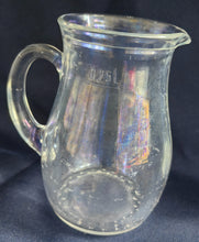 Lade das Bild in den Galerie-Viewer, MILCHKÄNNCHEN - Hartglas, Einfärbiges Klares Motiv Dekor