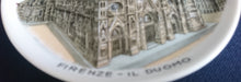 Lade das Bild in den Galerie-Viewer, SAMMELTELLERCHEN UNTERSETZER - Porzellan, Italien Stadt Florenz Kathedrale Dom Firence il Duomo Motiv Dekor (BC)