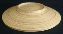 Lade das Bild in den Galerie-Viewer, SCHALENTELLER - Holz (Balsa), Baumjahres Ringe Holz Kreise Motiv Dekor (nBC)