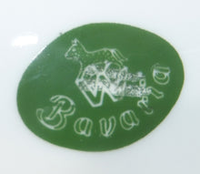 Lade das Bild in den Galerie-Viewer, DESSERTTELLER - Porzellan, Flora Pflanzen Blumenblüten Breiter Dicker Dekorrand Motiv Dekor