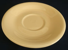 Lade das Bild in den Galerie-Viewer, UNTERTASSE - Keramik / Steingut, Modernes Gelb Einfärbiges Motiv Dekor (nBC)