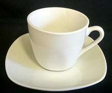 Lade das Bild in den Galerie-Viewer, 8 Teiliges ESPRESSO~ KAFFEESERVICE - Porzellan, Gastronomische Einfärbiges Motiv Dekor