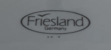 Lade das Bild in den Galerie-Viewer, FLEISCH~ BEILAGENPLATTE "Friesland" - Porzellan, Abstraktes Geometrisches Linien Dekor