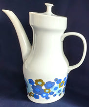 Lade das Bild in den Galerie-Viewer, 16 Teiliges MOCCA~ KAFFEESERVICE - Porzellan, Flora Blumenblüten Pflanzen Motiv Dekor