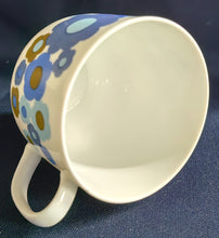 Lade das Bild in den Galerie-Viewer, 2er MOCCA~ KAFFEEGEDECK - Porzellan, Flora Blumenblüten Pflanzen Motiv Dekor