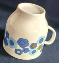 Lade das Bild in den Galerie-Viewer, 2er MOCCA~ KAFFEEGEDECK - Porzellan, Flora Blumenblüten Pflanzen Motiv Dekor