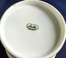 Lade das Bild in den Galerie-Viewer, 4er Set MOCCA~ KAFFEEKANNE & MILCHKÄNNCHEN & ZUCKERDOSE OHNE DECKEL - Porzellan, Flora Blumenblüten Pflanzen Motiv Dekor