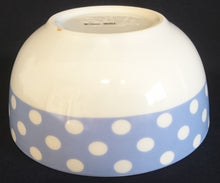 Lade das Bild in den Galerie-Viewer, 2er Set FRÜHSTÜCKS~ MÜSLISCHÜSSELN - Porzellan, Streifen Balken Linien Kreise Tupfen Punkte Motiv Dekor