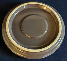 Lade das Bild in den Galerie-Viewer, 3er Set WINDDUFT TEELICHTHALTER - Keramik / Steingut, Farblich Meliertes Durchbrochen Kreise Sichel Dreieck Motiv Dekor